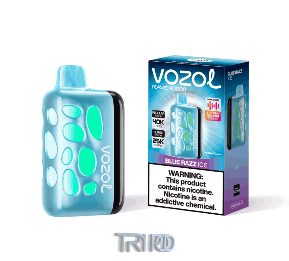 پاد یکبار مصرف ریو 40000 پاف وزول VOZOL RAVE 40K PUFFS