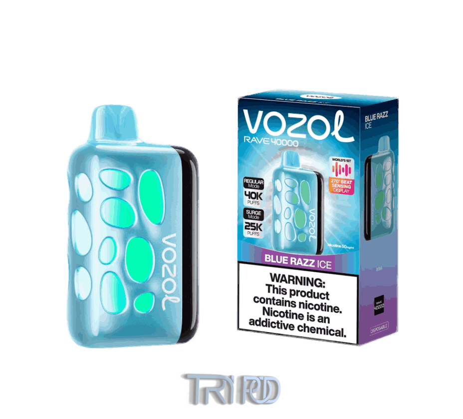 پاد یکبار مصرف ریو 40000 پاف وزول VOZOL RAVE 40K PUFFS