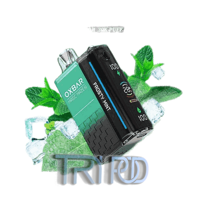 اوکسبار 30000 پاف | نعنا یخ یکبار مصرف