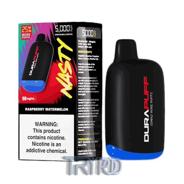 پاد یکبار مصرف دوراپاف 5000 نستی NASTY DURAPUFF 5K DISPOSABLE POD