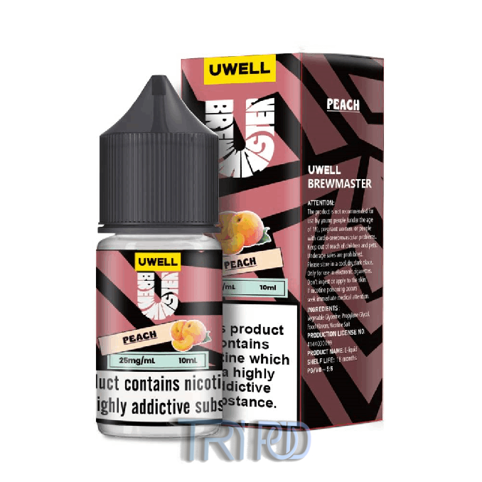 سالت هلو یوول (10میل) UWELL PEACH