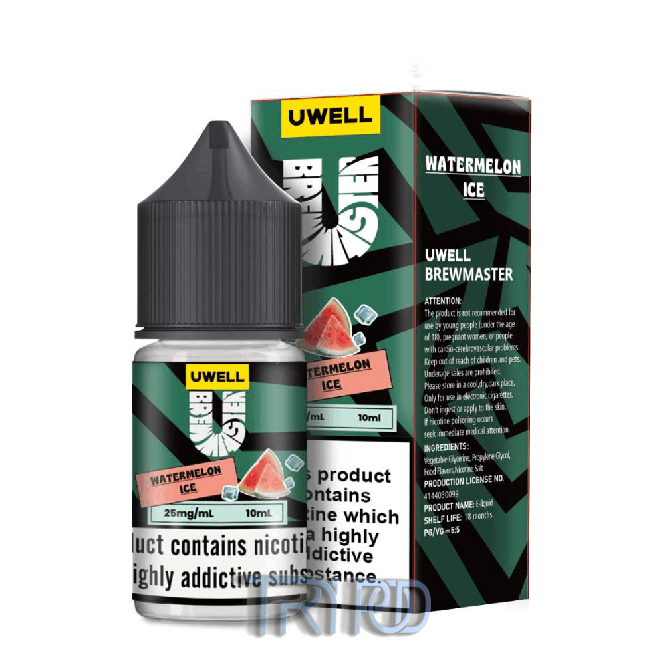 سالت هندوانه یخ یوول (10میل) UWELL WATERMELON ICE